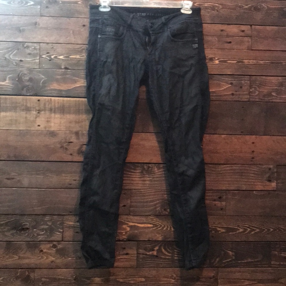G Star black pants